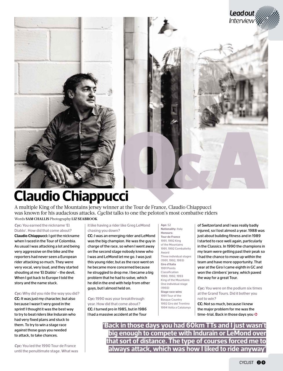 Cyclist Preview Pages