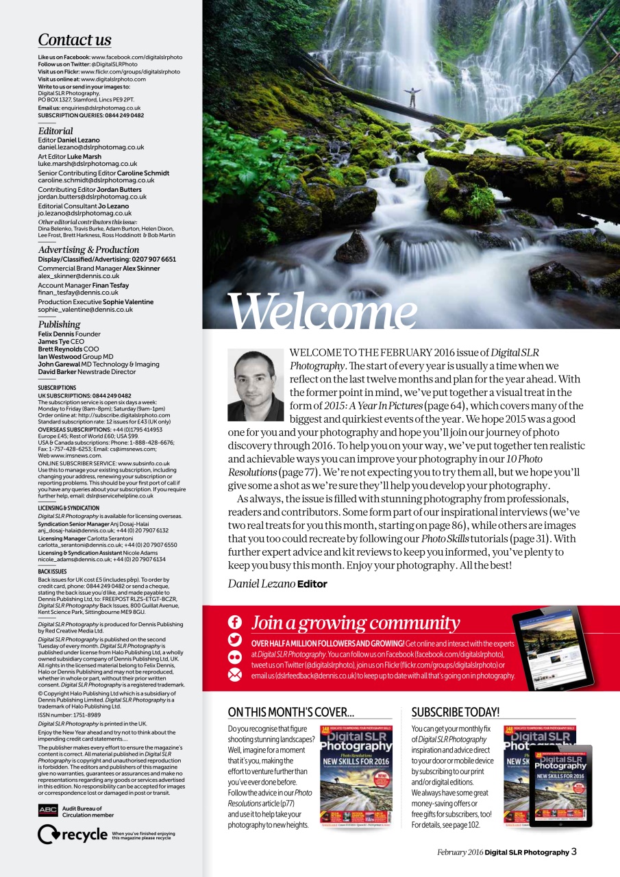 Digital SLR Photography Preview Pages