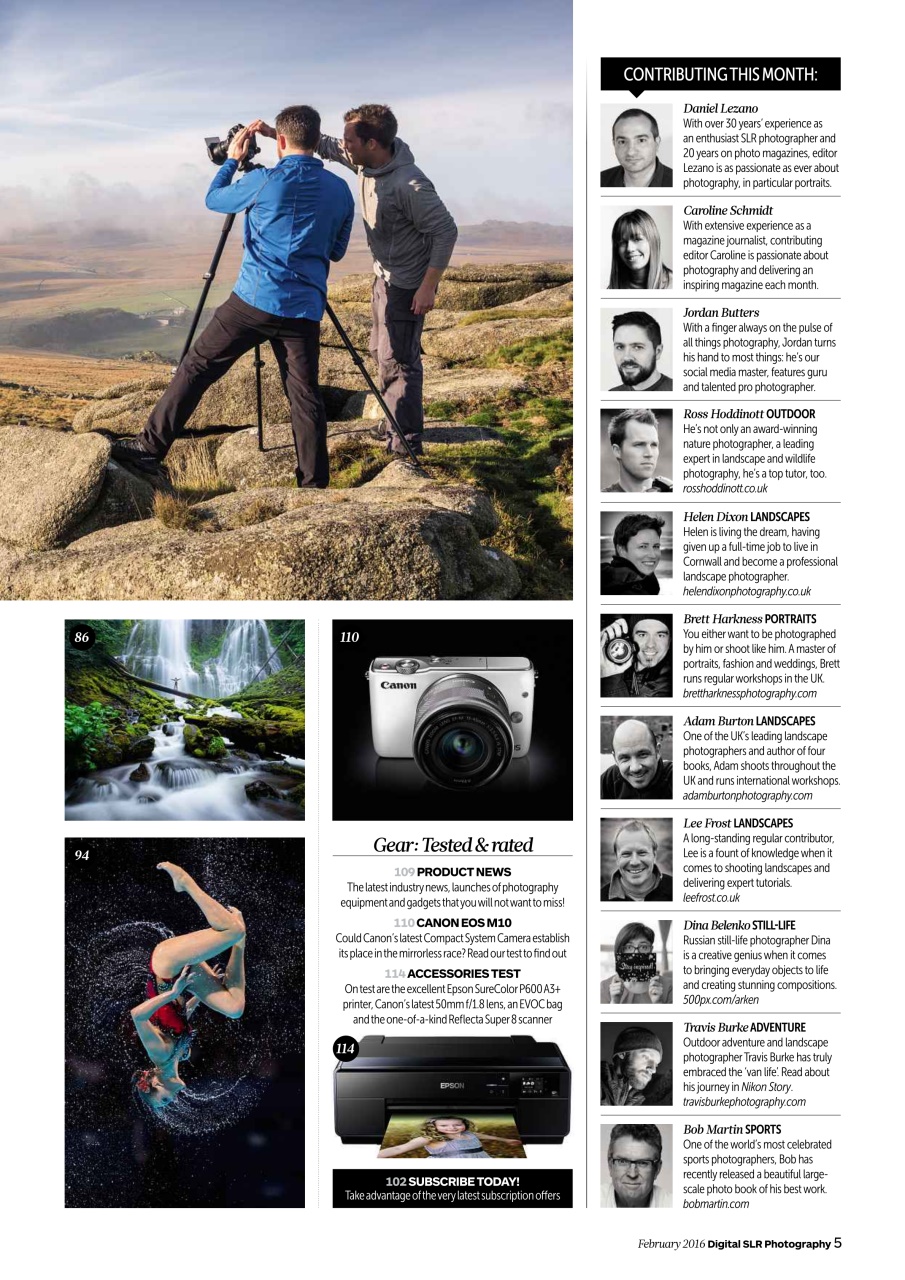Digital SLR Photography Preview Pages