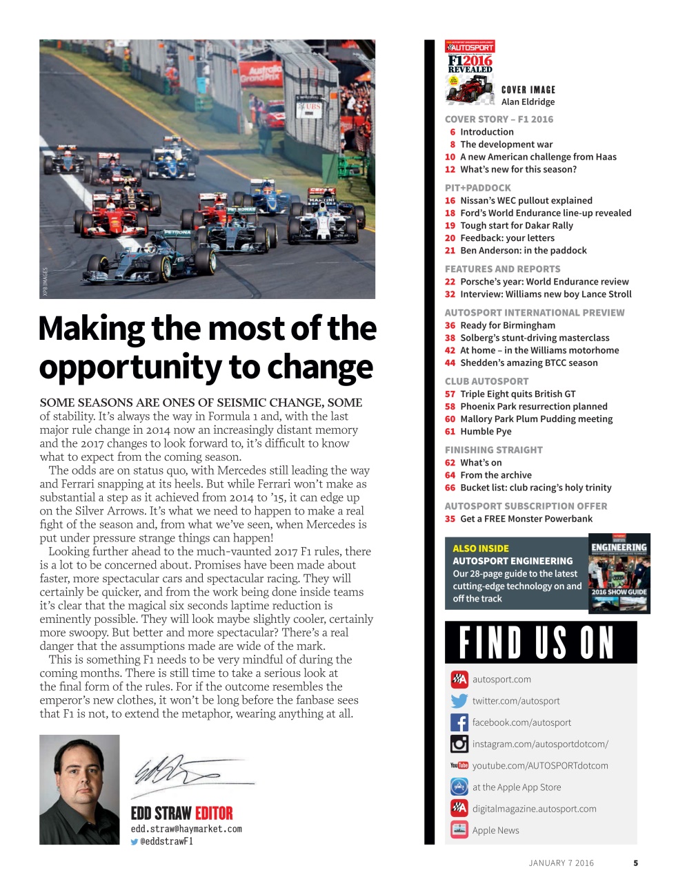 Autosport Preview Pages