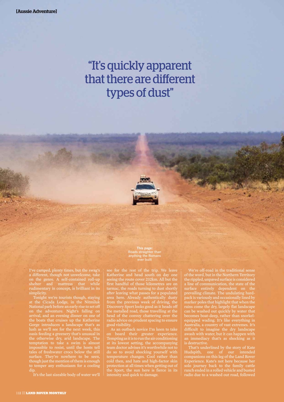 Land Rover Monthly Preview Pages