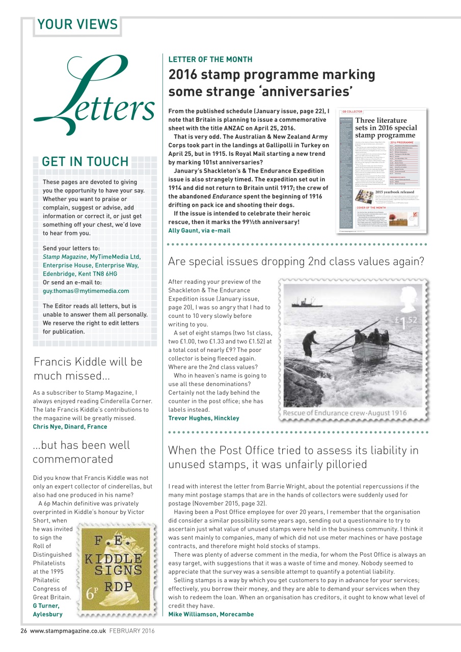 Stamp Magazine Preview Pages