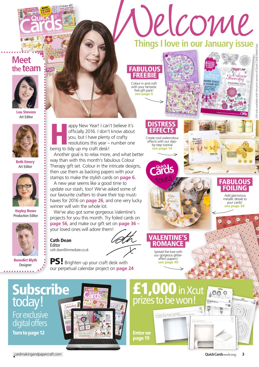 Quick Cards Made Easy Preview Pages