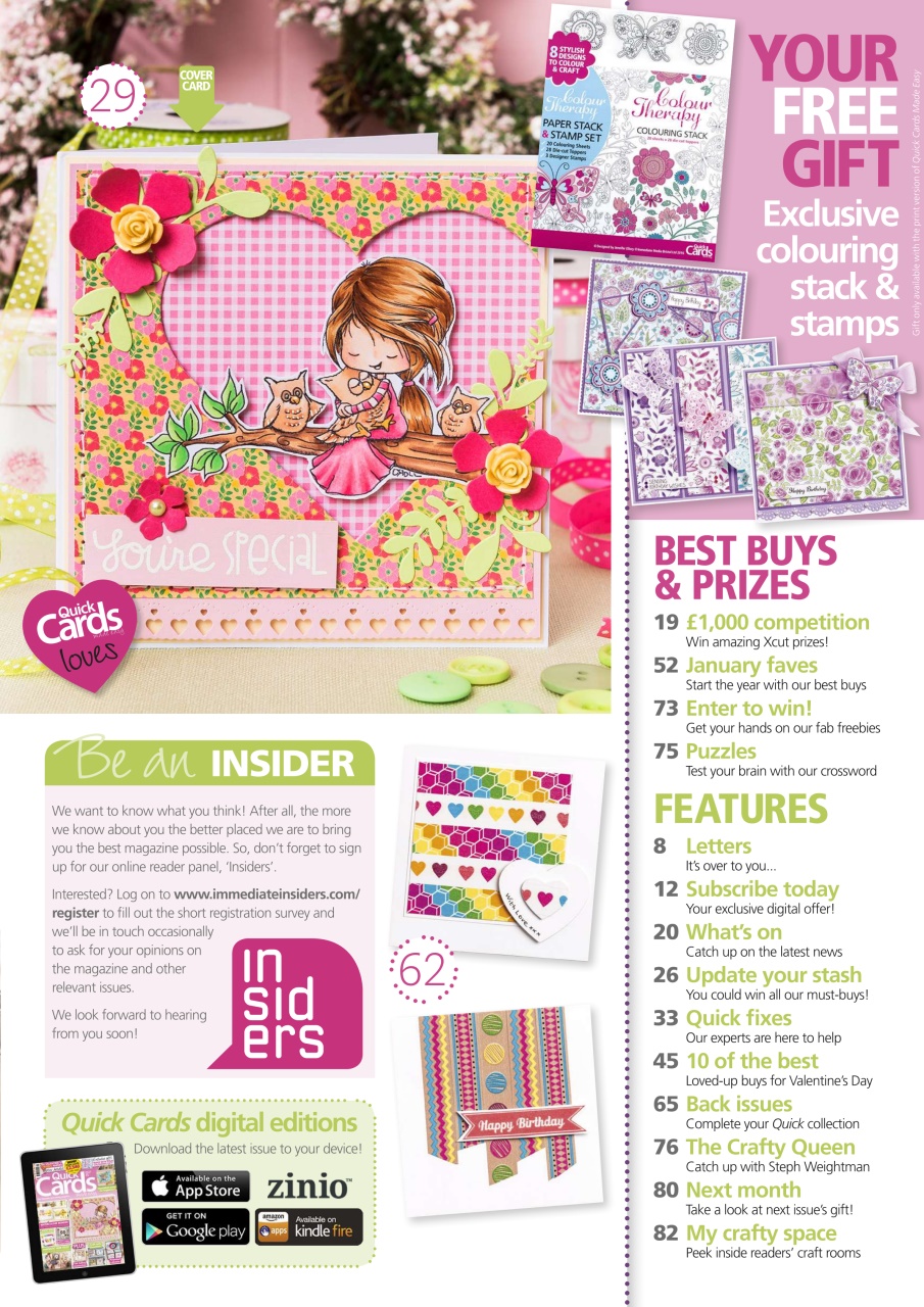 Quick Cards Made Easy Preview Pages