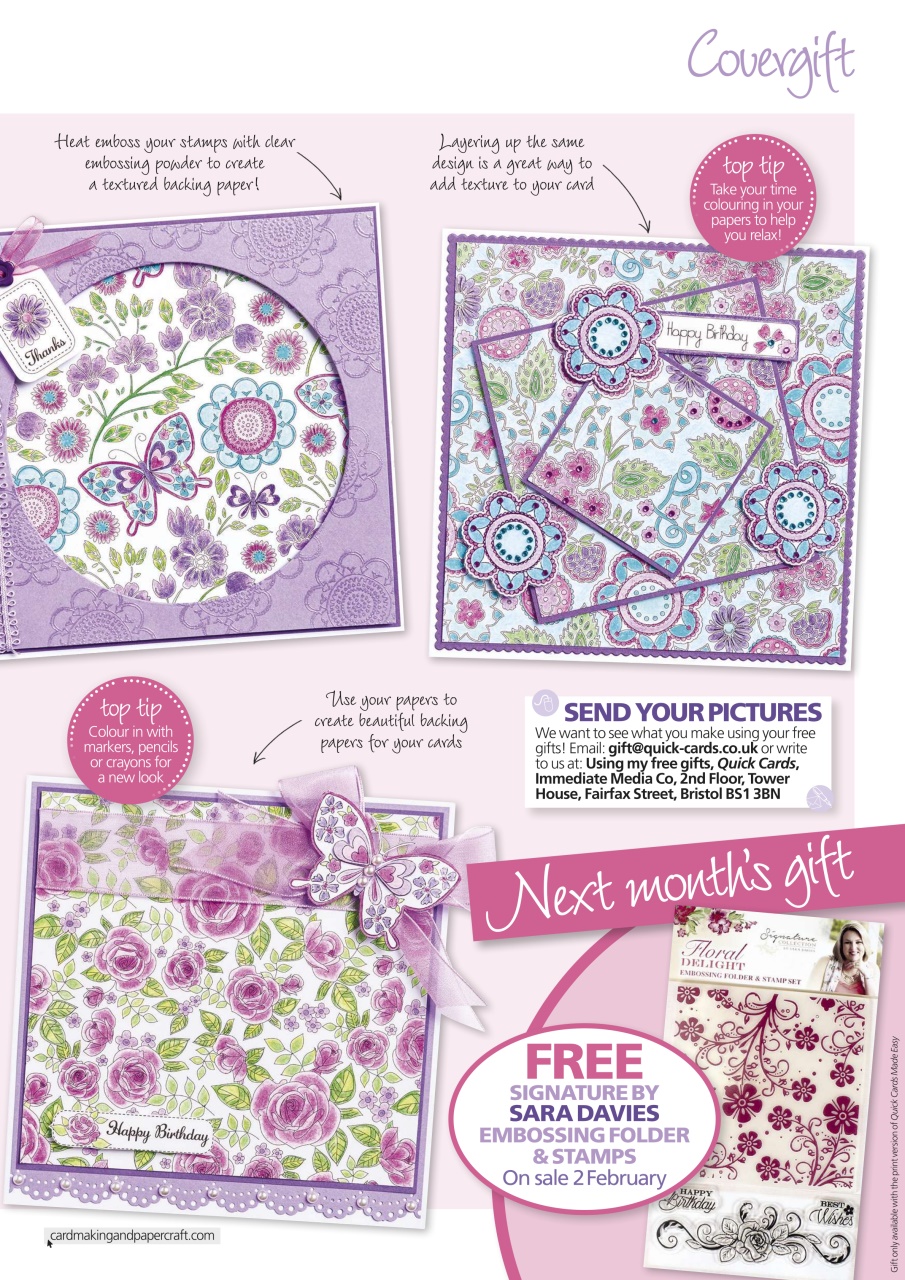 Quick Cards Made Easy Preview Pages