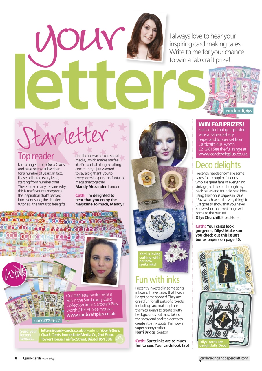 Quick Cards Made Easy Preview Pages