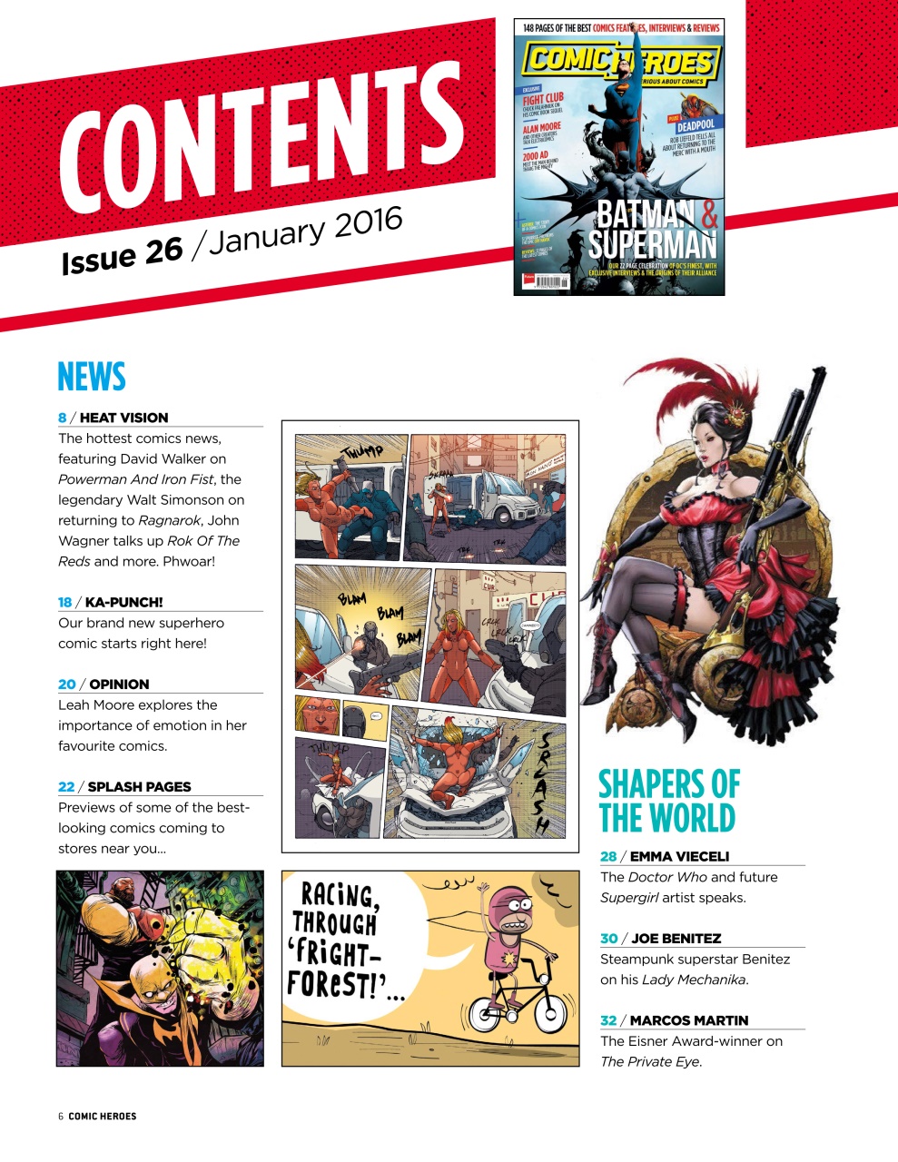 Comic Heroes Preview Pages