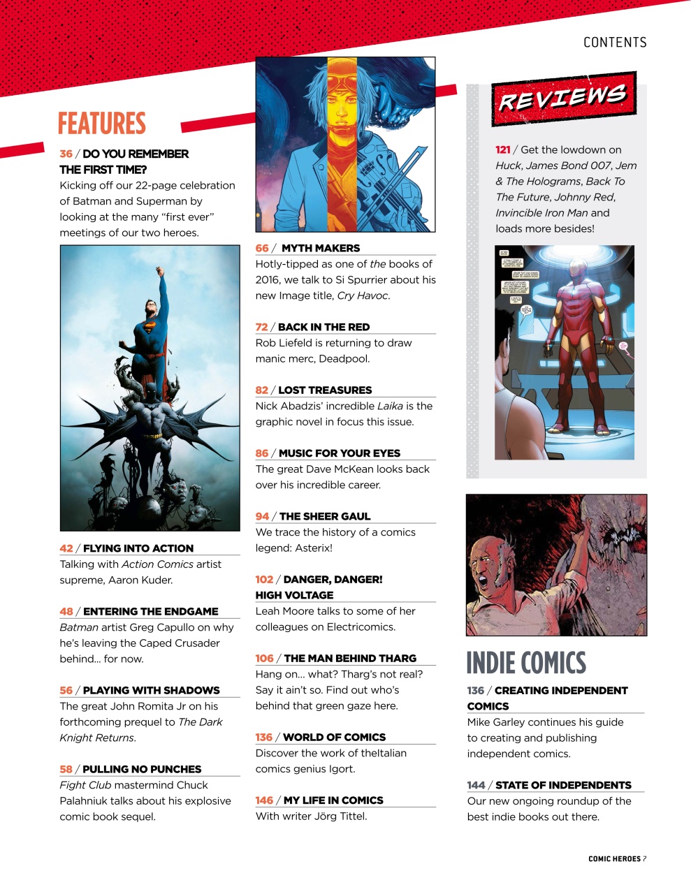 Comic Heroes Preview Pages