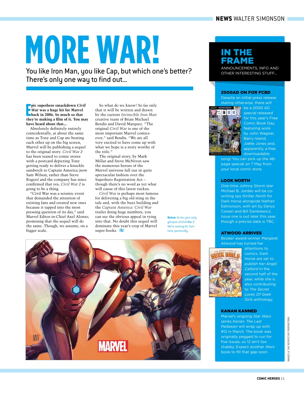 Comic Heroes Preview Pages