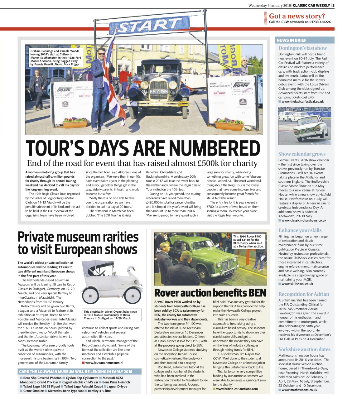 Classic Car Weekly Preview Pages
