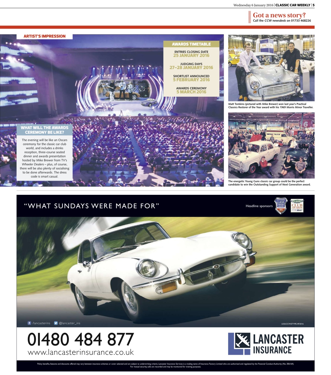 Classic Car Weekly Preview Pages