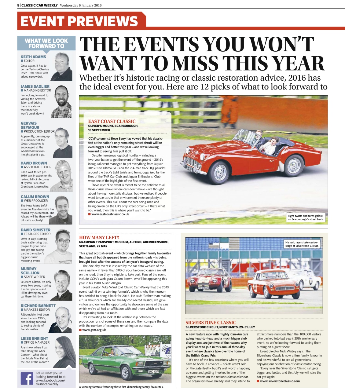 Classic Car Weekly Preview Pages