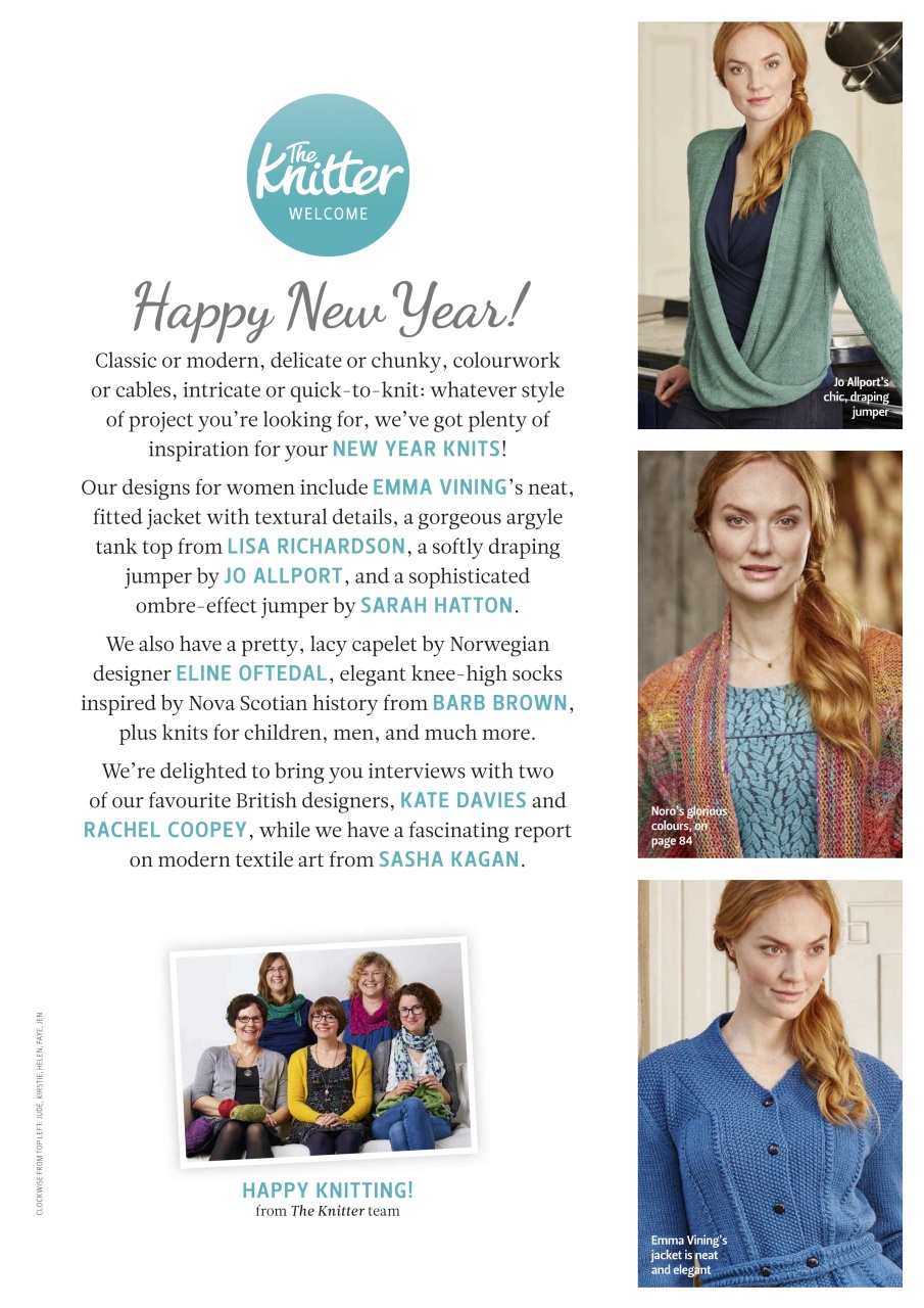 The Knitter Preview Pages