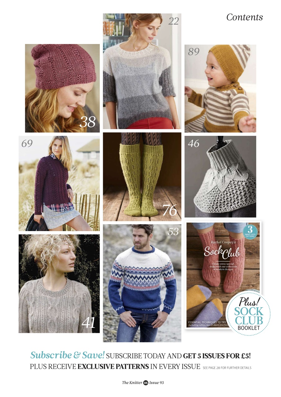 The Knitter Preview Pages
