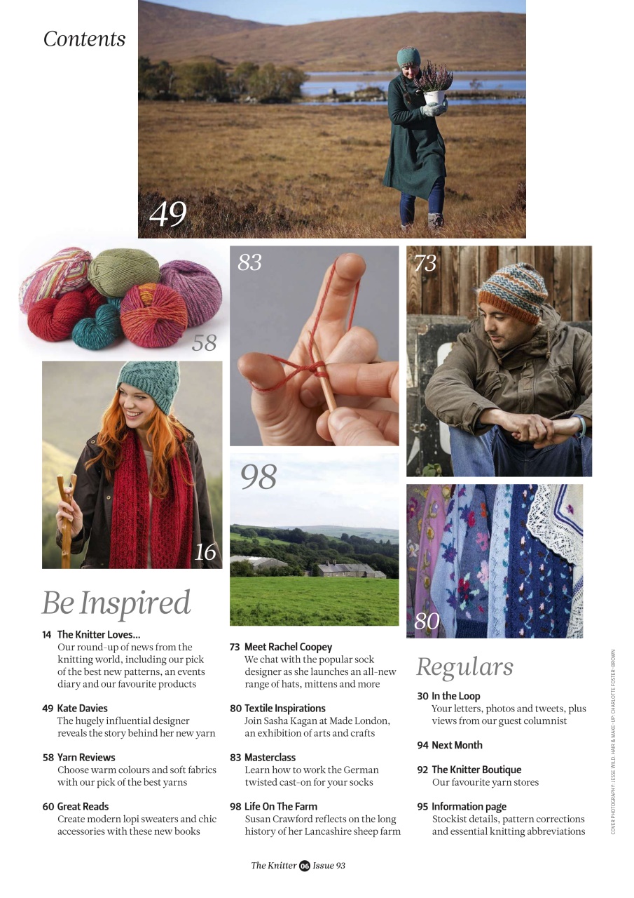 The Knitter Preview Pages