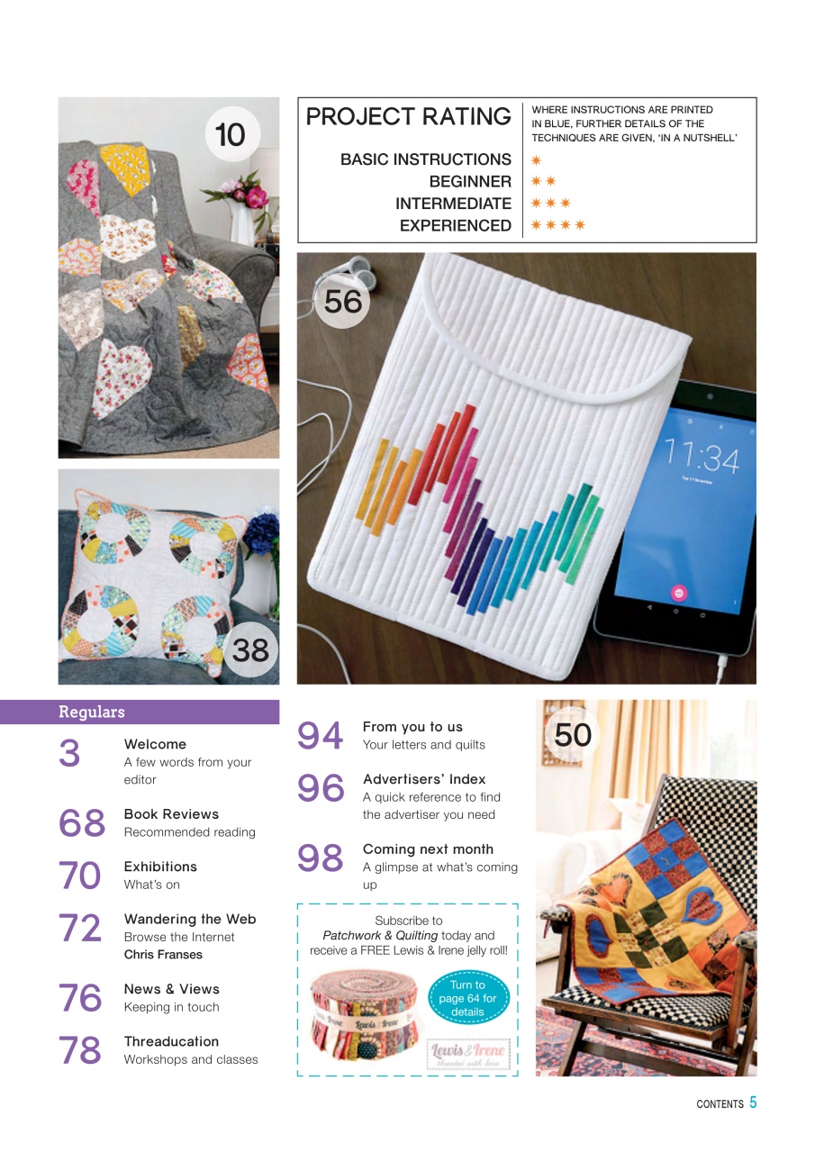 Patchwork and Quilting Preview Pages
