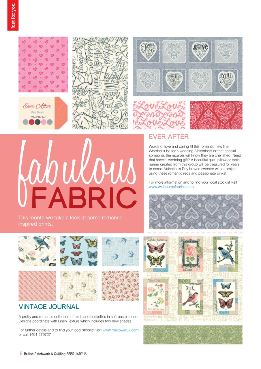Patchwork and Quilting Preview Pages