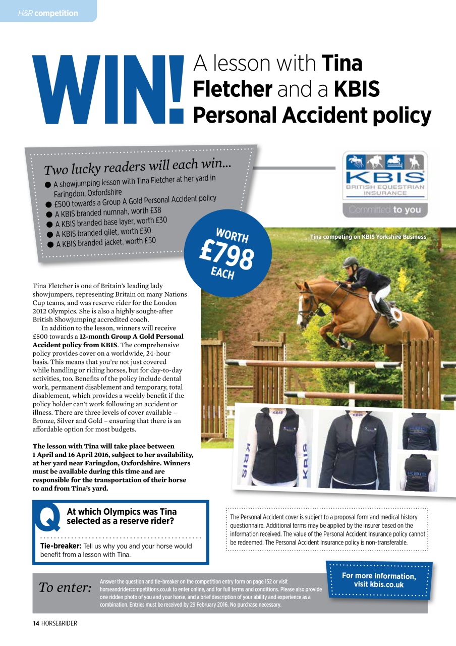 Horse&Rider Magazine - UK equestrian magazine for Horse and Rider Preview Pages