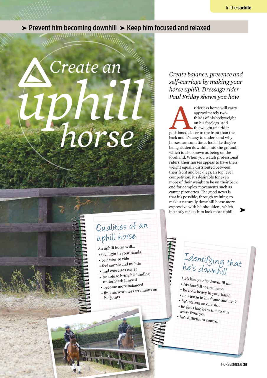 Horse&Rider Magazine - UK equestrian magazine for Horse and Rider Preview Pages