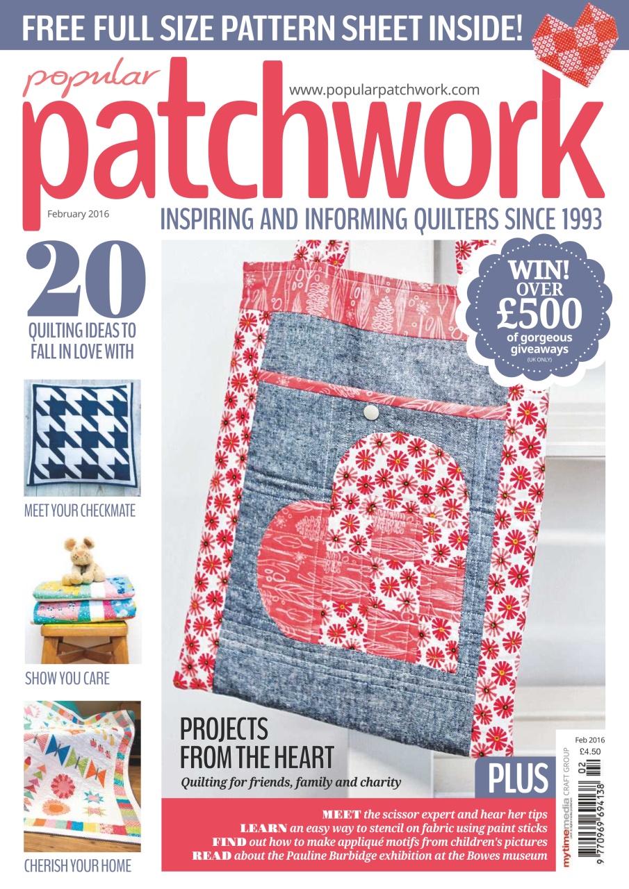 Popular Patchwork Magazine Preview Pages