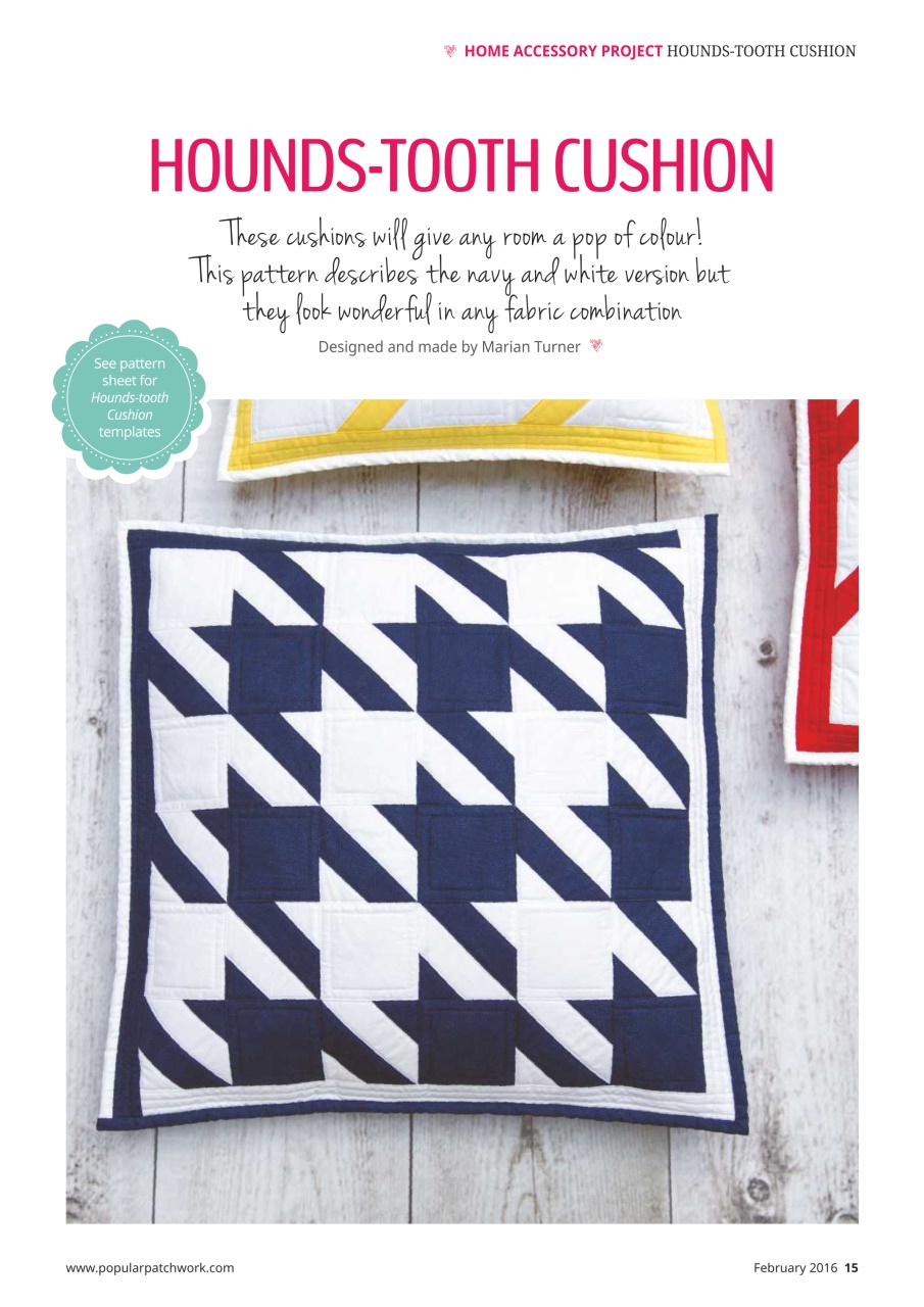 Popular Patchwork Magazine Preview Pages