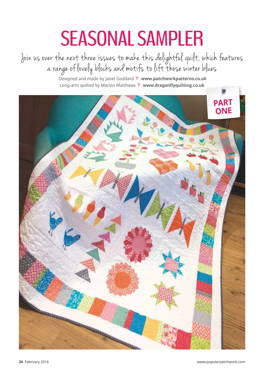 Popular Patchwork Magazine Preview Pages