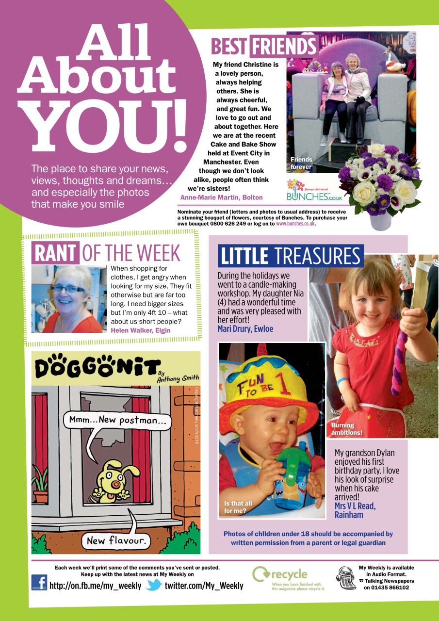 My Weekly Preview Pages