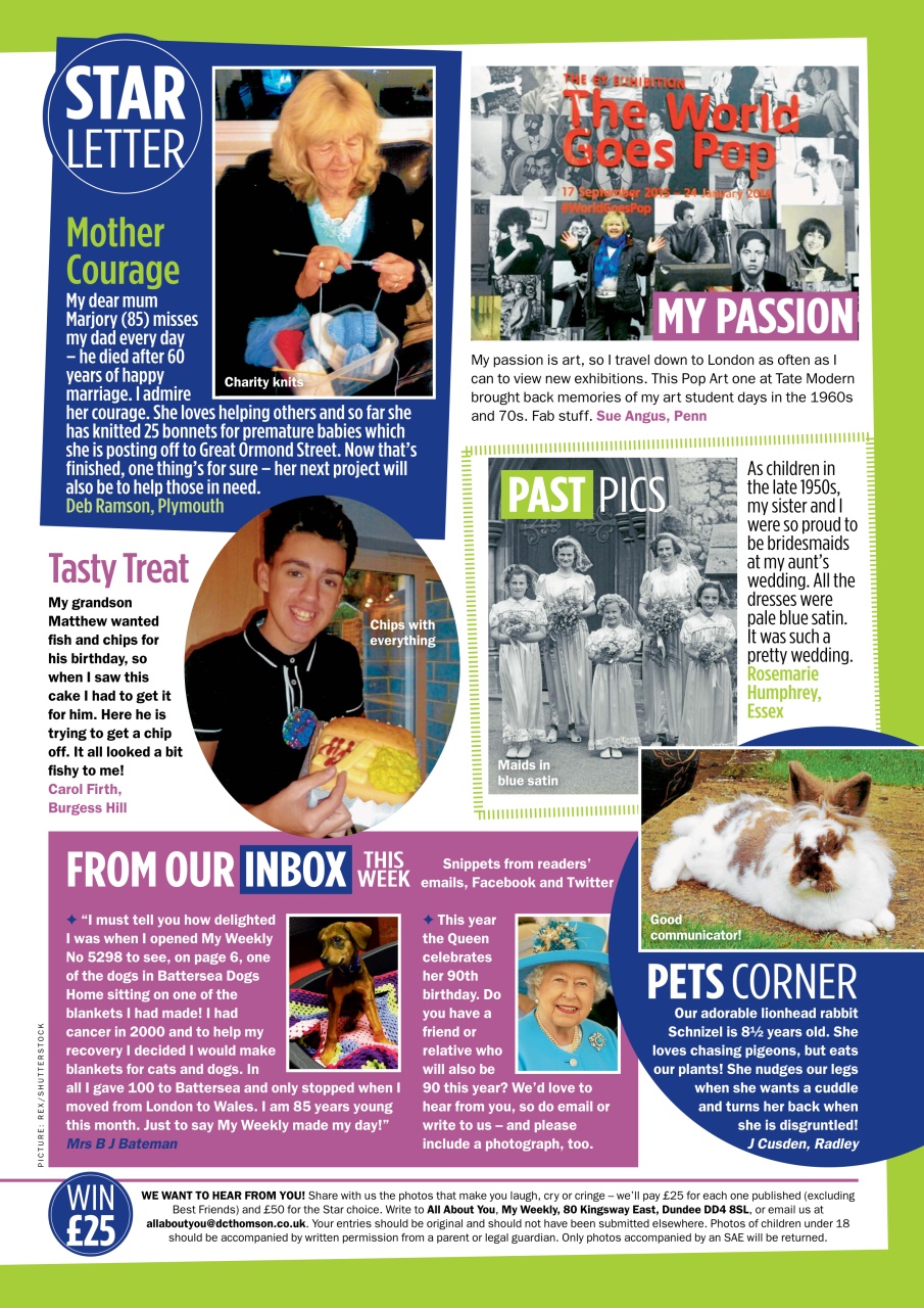 My Weekly Preview Pages