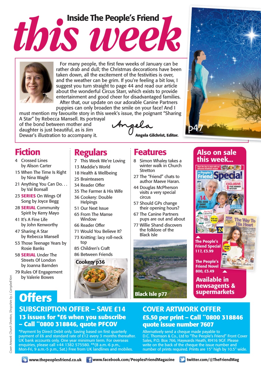 The People’s Friend Preview Pages