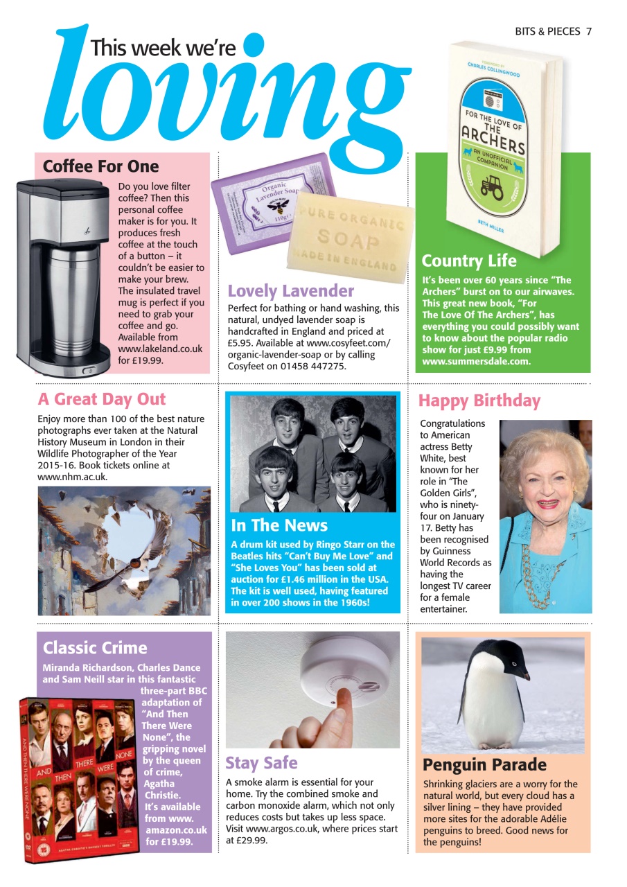 The People’s Friend Preview Pages