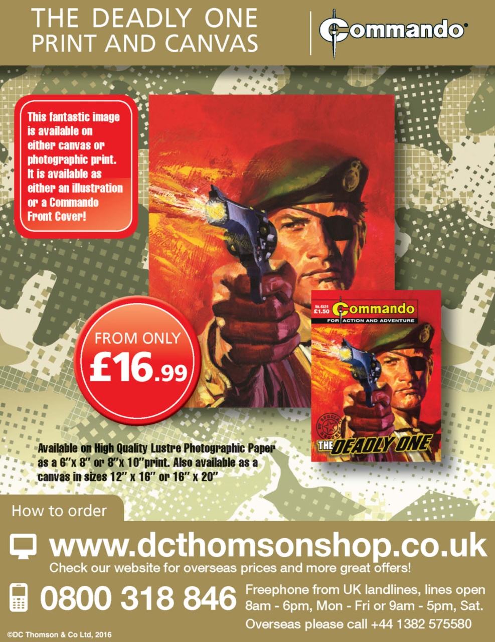 Commando Preview Pages