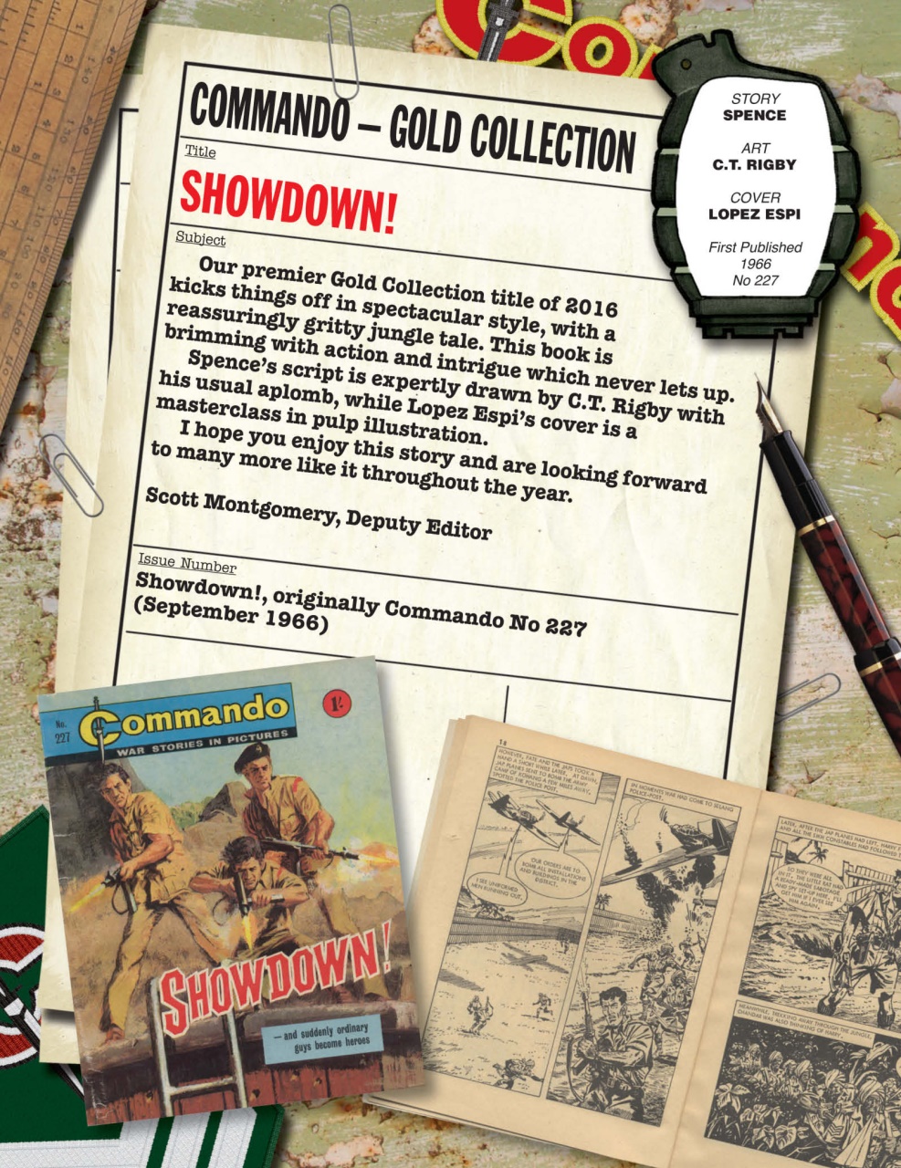 Commando Preview Pages