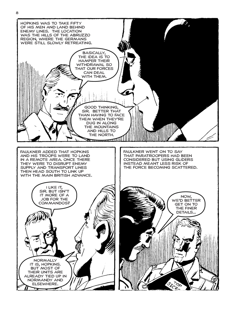 Commando Preview Pages