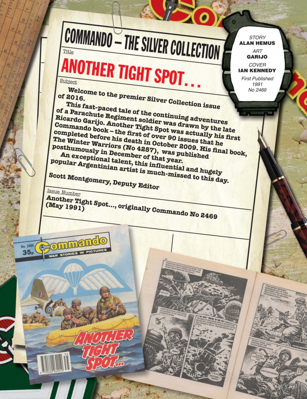 Commando Preview Pages