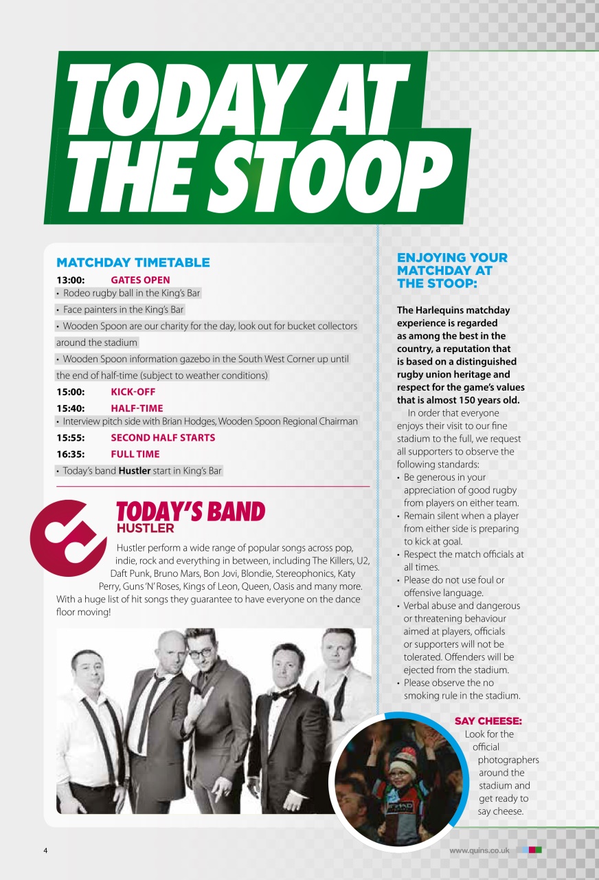 Harlequins Preview Pages