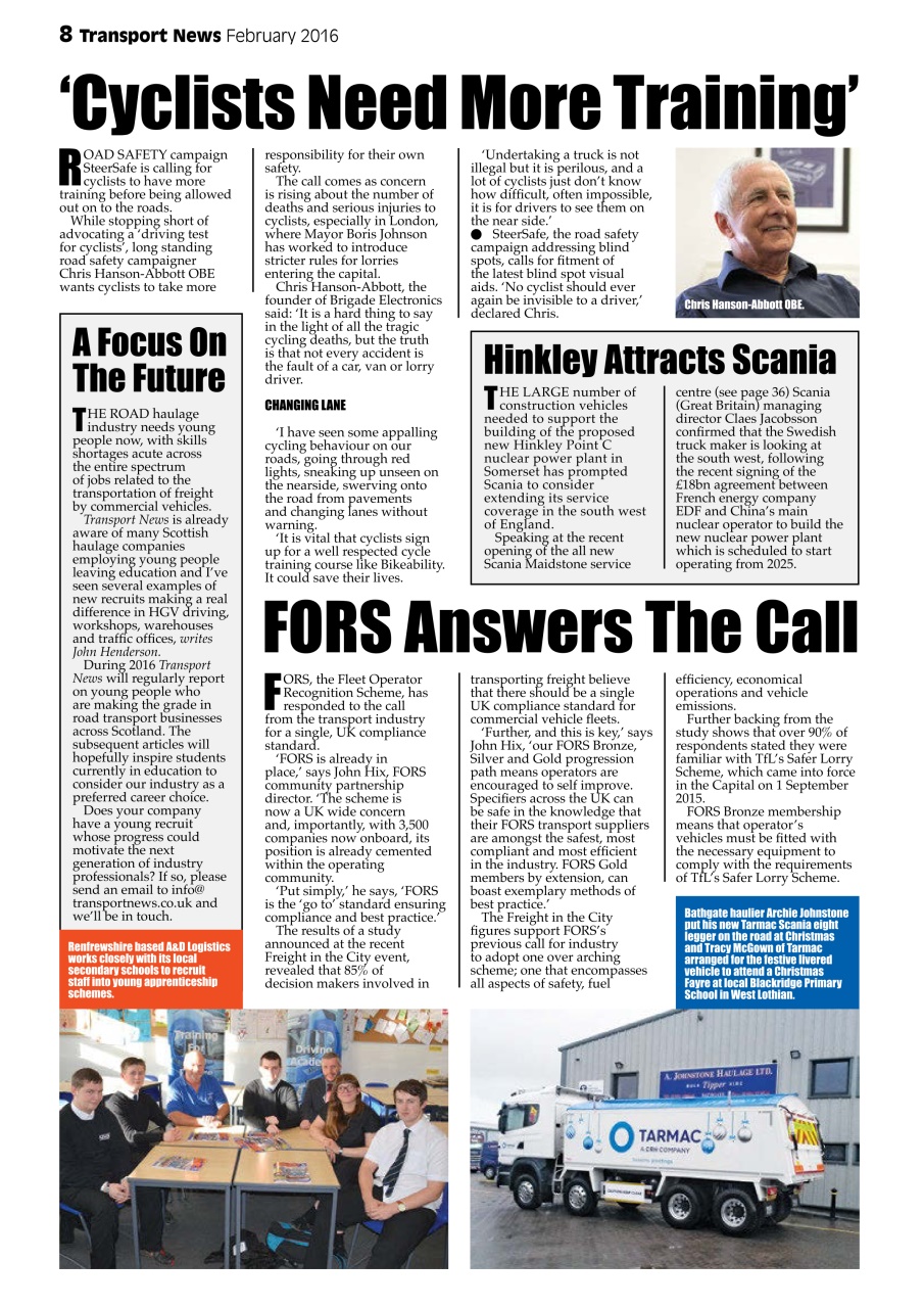 Transport News Preview Pages