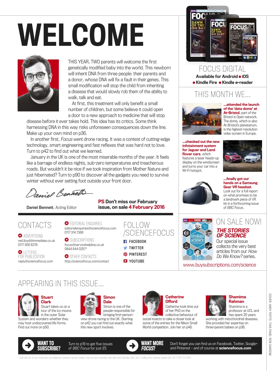 BBC Science Focus Magazine Preview Pages