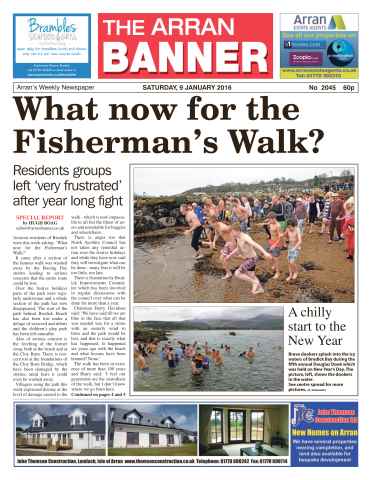 Arran Banner issue 9th January 2016