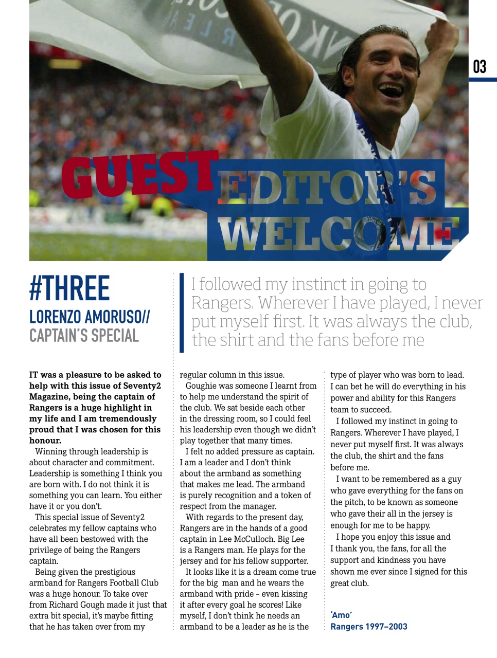 Seventy 2 Magazine Preview Pages