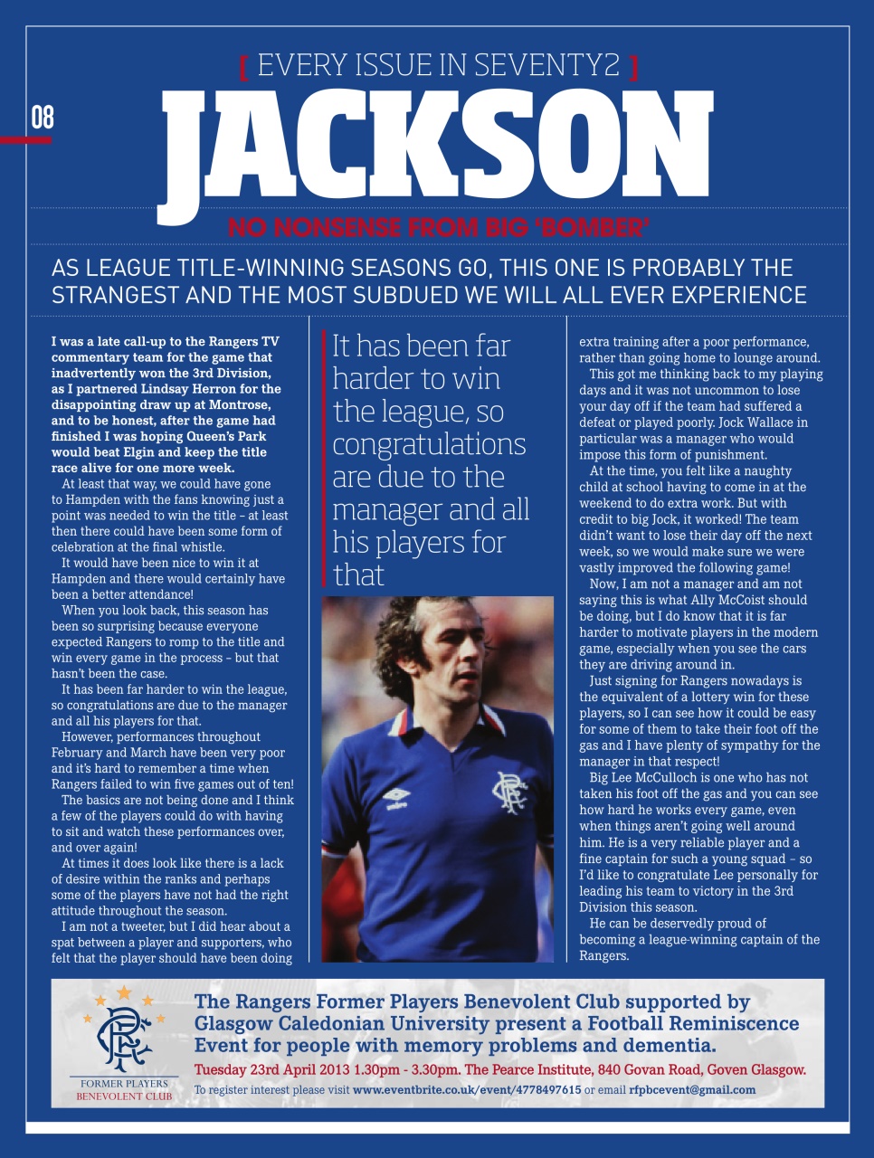 Seventy 2 Magazine Preview Pages