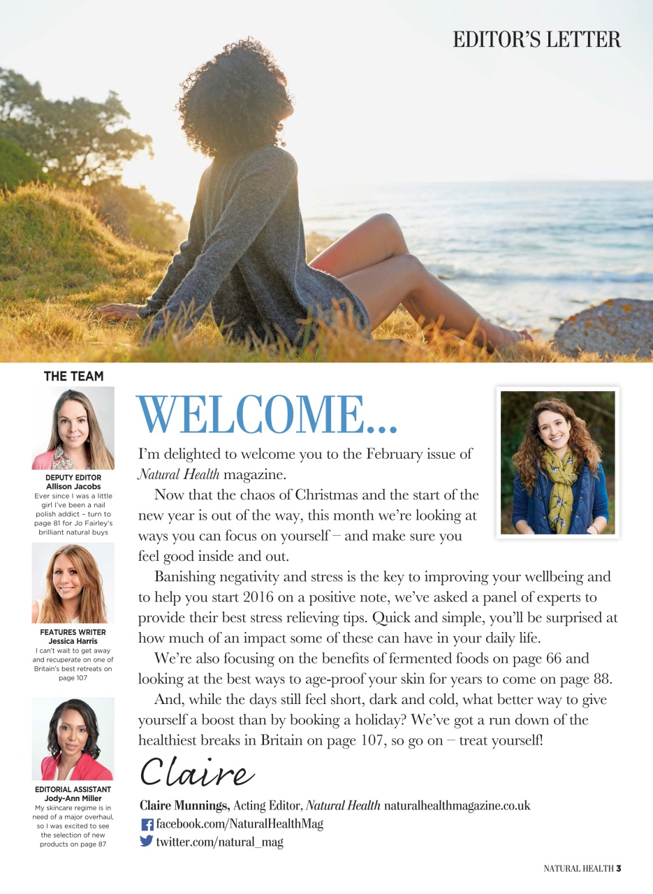 Natural Health Preview Pages