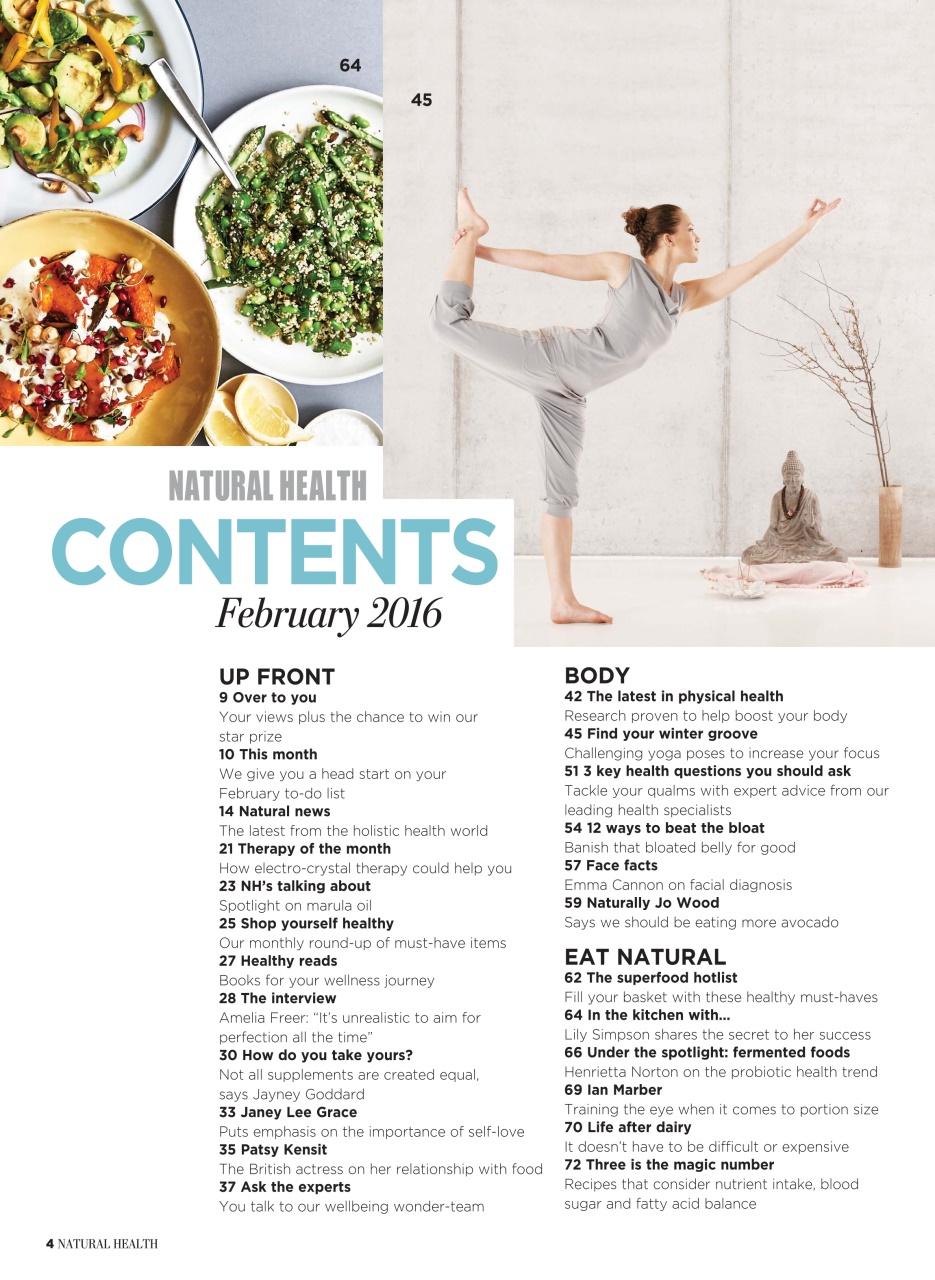 Natural Health Preview Pages