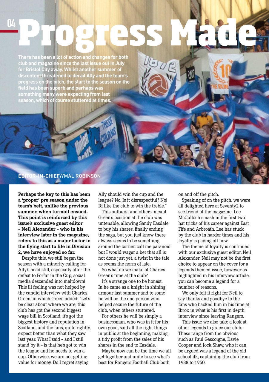 Seventy 2 Magazine Preview Pages