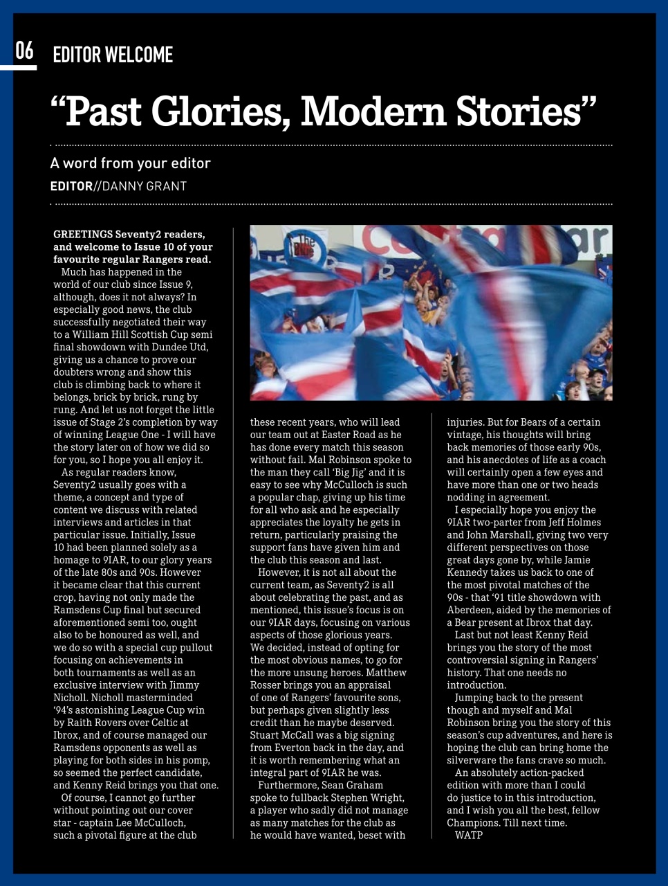 Seventy 2 Magazine Preview Pages