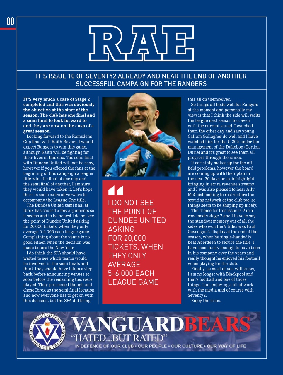 Seventy 2 Magazine Preview Pages