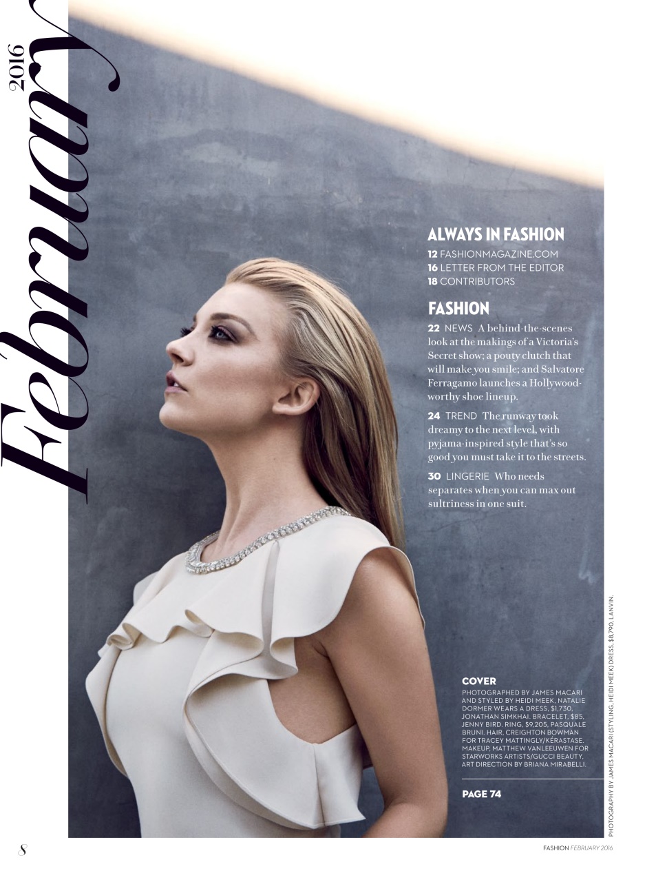 Fashion Magazine Preview Pages