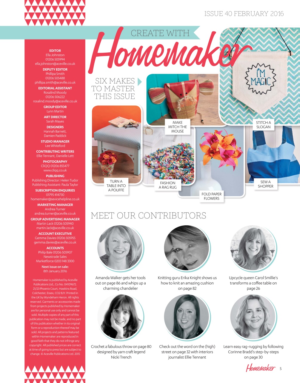 Homemaker Preview Pages