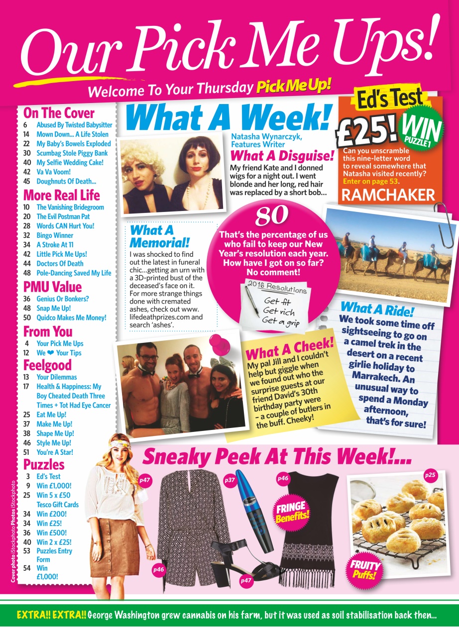 Pick Me Up Preview Pages