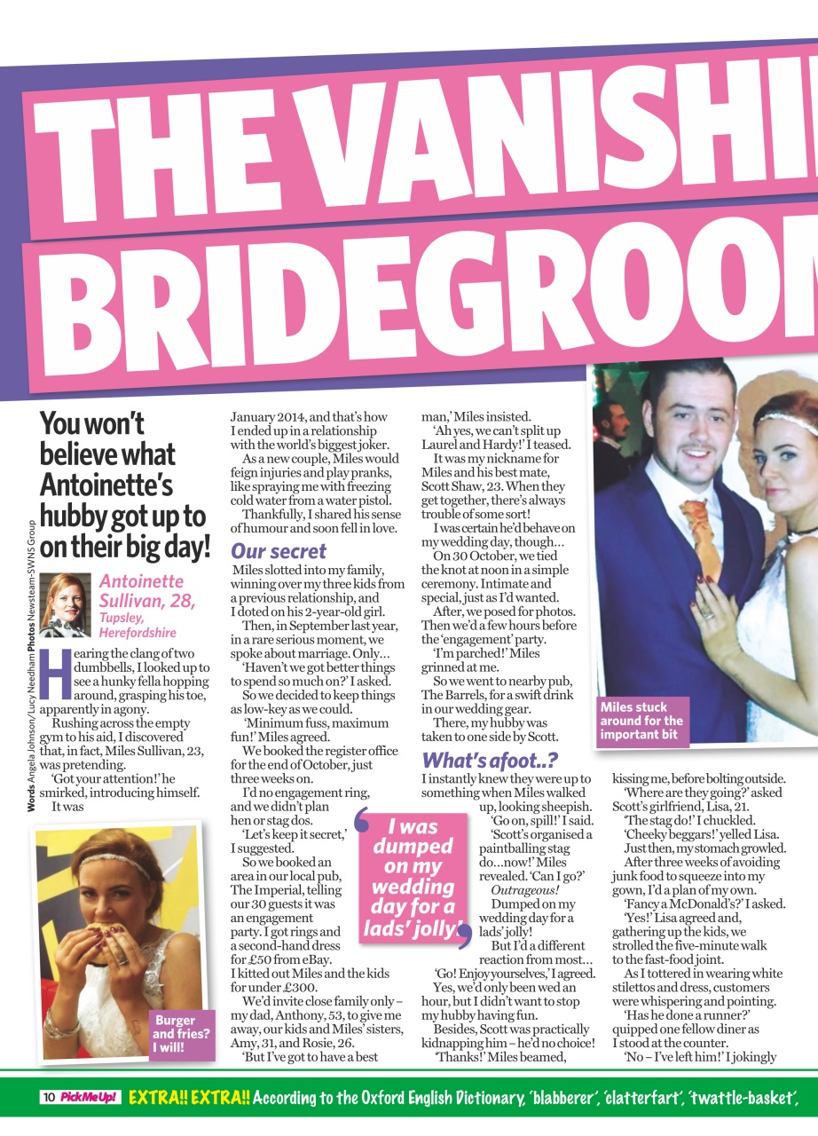 Pick Me Up Preview Pages