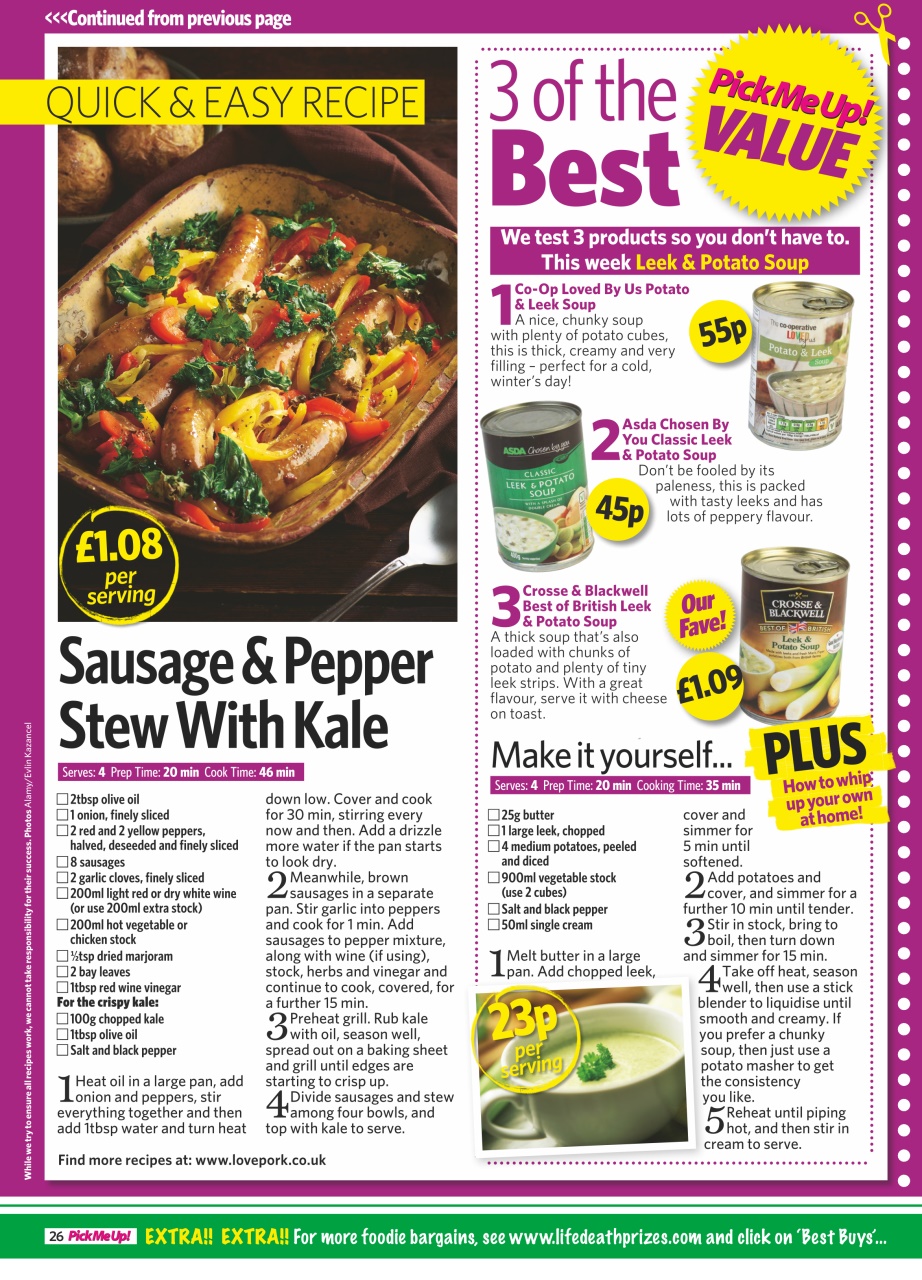 Pick Me Up Preview Pages